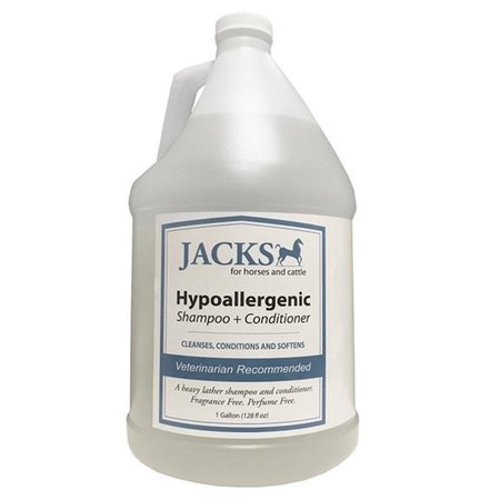 JACKS Jacks 480 Jacks Hypoallergenic 2-in-1 Shampoo & Conditioner - 1 gal 480